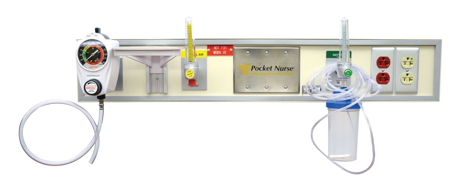 Non Functional Recessed Horizontal Patient Service Console