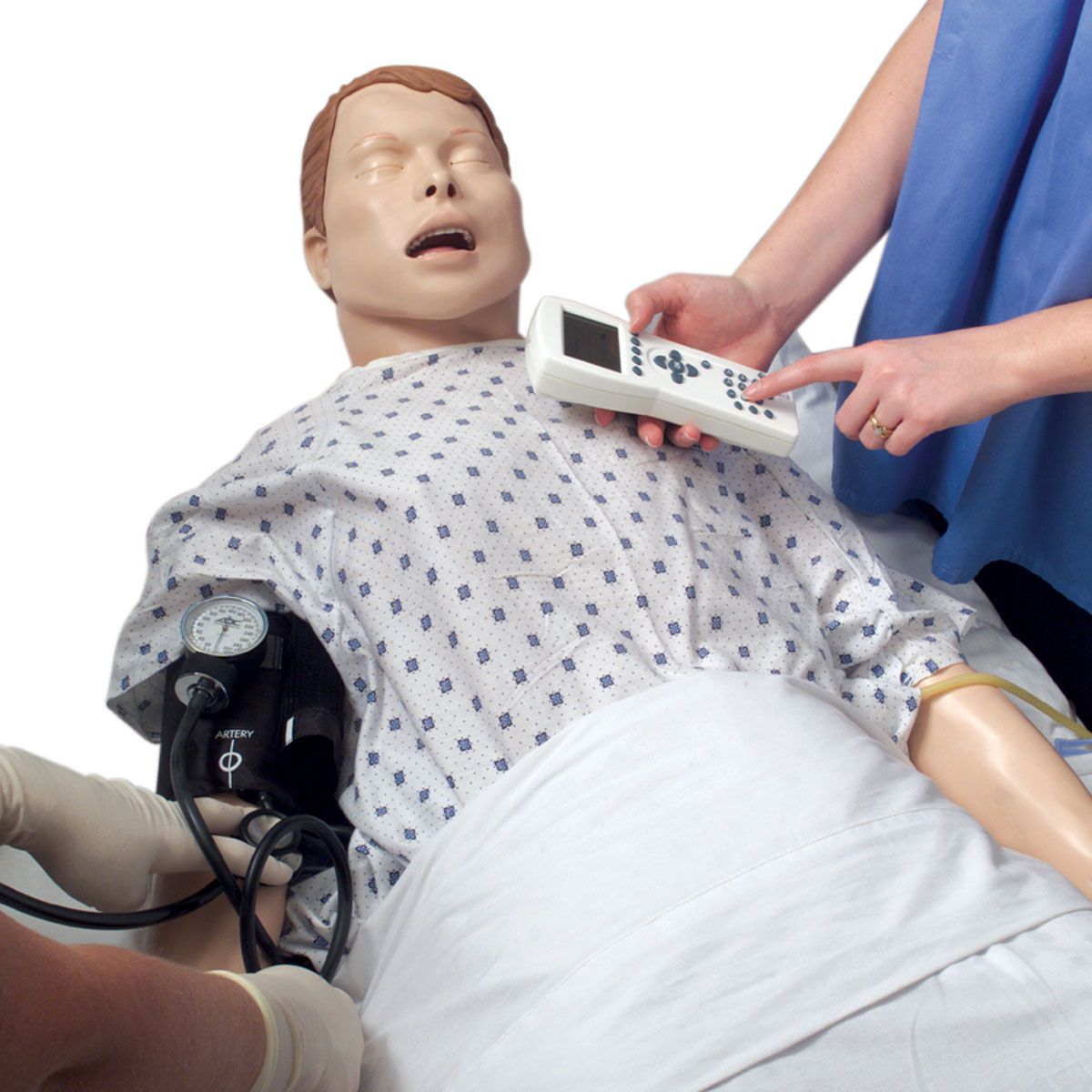 patient care manikins used in training