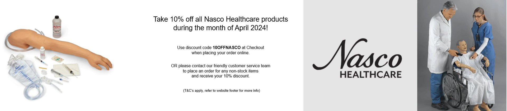 Nasco Healthcare ON SALE NOW!