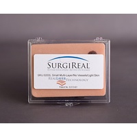 5-layer RealLayer Simulated Tissue Pad w/o Vessels (8.0 x 11.0 cm) - Light Skin & Mole/Lesion