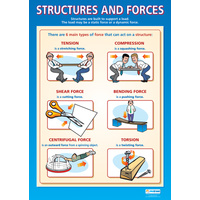 Design and Technology Schools Poster- Structures and Forces