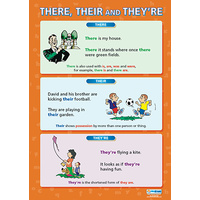 English School Poster- There, Their and They're