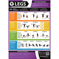  Gym and Fitness Chart -Legs (L)