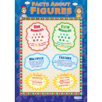 Maths Schools Posters - Facts About Figures