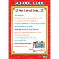 Motivation School Poster- School Code