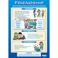 Personal, Social and Health School Chart - Friendship