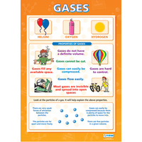 Science School Poster-  Gasses