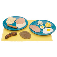 Food Replicas - Luncheon Meats and Eggs