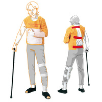Hemiplegia Simulation Suit - Medium to Large sizes