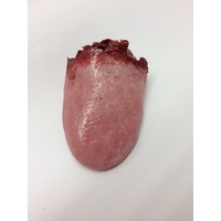 Severed Large Soft silicone Tongue