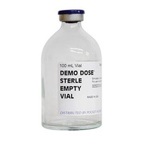 Demo Dose Sterile Empty Vial