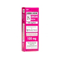Demo Dose Lidocain 2% 5mL syringe