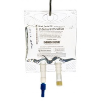 Demo Dose 5% Dextros and 0.9% Sodim Chlorid IV Fluid 50mL