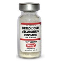 Demo Dose Vecuronium Bromide - 10 ml