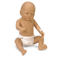 Newborn Baby Girl, White
