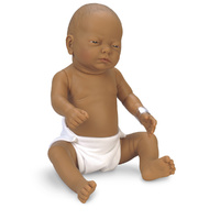 Newborn Baby Girl, Brown
