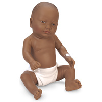 Newborn Baby Girl, Black