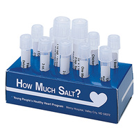 How Much Salt? Test Tube Display