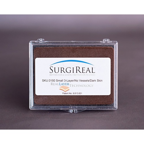 3-Layer RealLayer Simulated Tissue Pad w/o Vessels