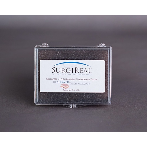 I & D Simulated Cyst/Abscess Tissue (8.0 x 11.0 cm) - Light Skin