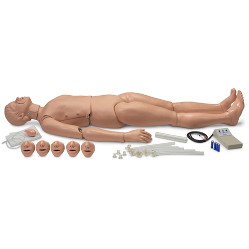 Full-Body CPR Manikin with Trauma Options - Caucasion