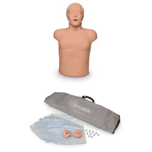 Simulaids Brad Compact CPR Training Manikin with Nylon Carry Bag