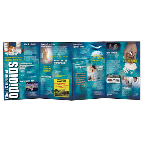 Effects & Hazards of Opioids Folding Display