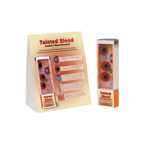 Tainted Blood: Smokers' Blood Revealed Display