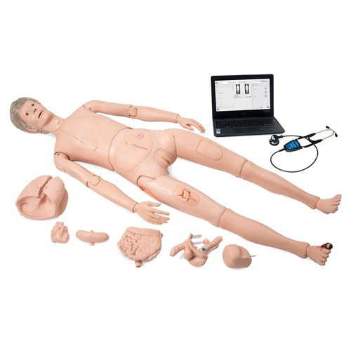 Nikki the Nursing Manikin with Auscultation, Light Skin