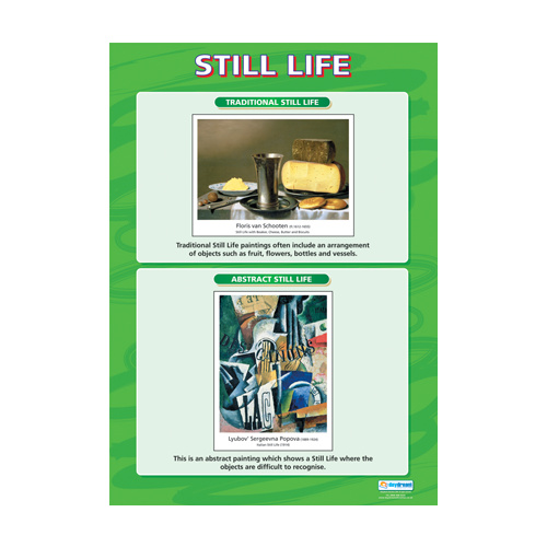Art and Design School Poster- Still Life