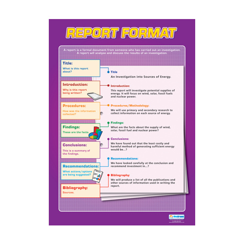 Business Studies School Poster- Report Format