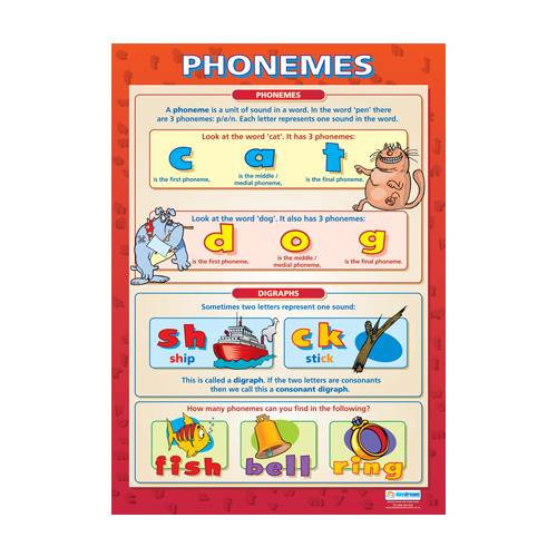 English School Poster- Phonemes