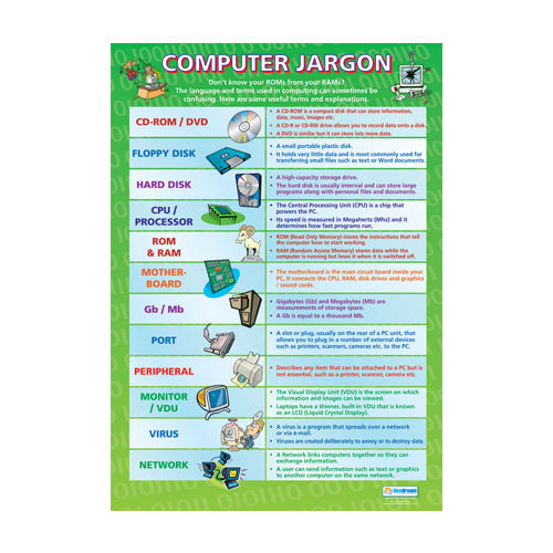 ICT Schools Posters - Computer Jargon