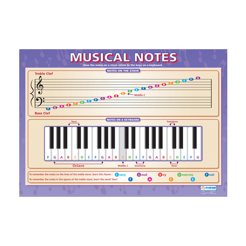 Music Schools Charts- Musical Notes