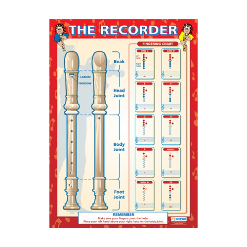 Music Schools Poster - The Recorder