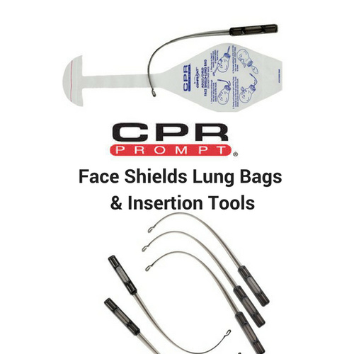 CPR Prompt Face Shields & Lung Bags