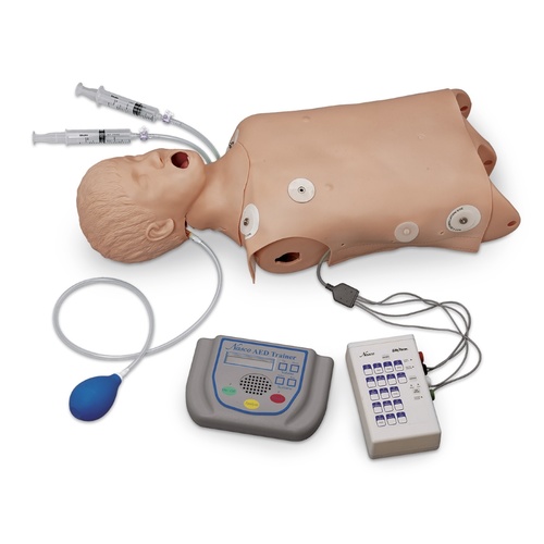 Life/form® Advanced Child Airway Management Torso with Defibrillation, ECG, and AED