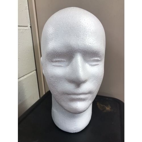 Styrofoam Display Head