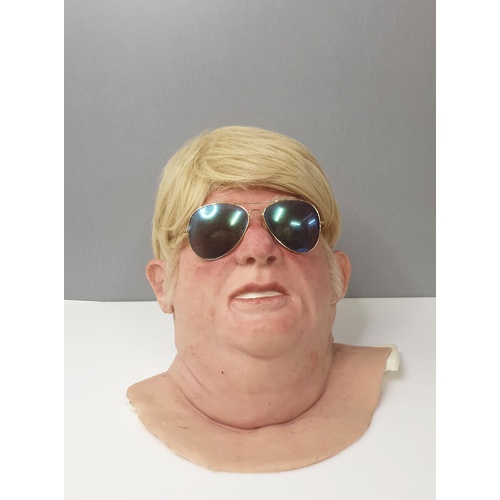 Big Boris With Sunburn Face Overlay