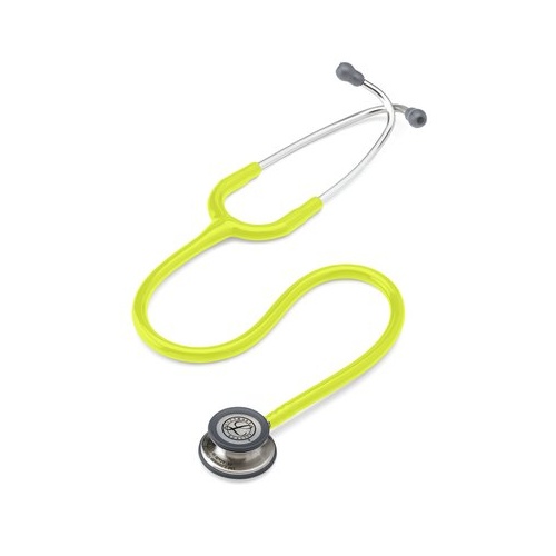 yellow littmann stethoscope