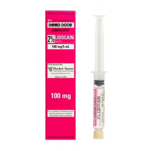 Demo Dose Lidocain 2% 5mL