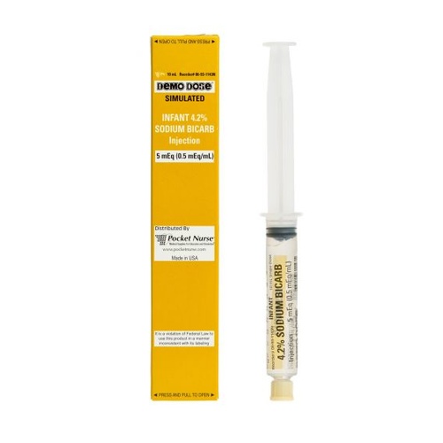 Demo Dose Sodim Bicrb 4.2% Pediatric 10mL
