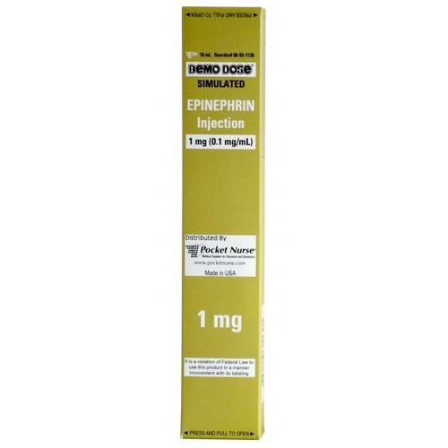 Demo Dose Epinephrn 10mL