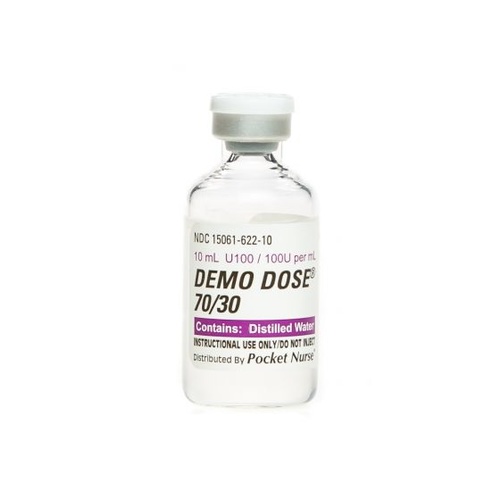 Demo Dose 70/30 Insuln 100 units mL 10 mL