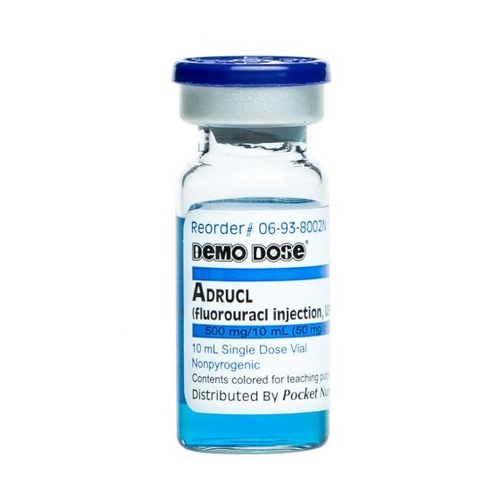 Demo Dose Fluorauracl (Adrucl) 10 mL 500 mg/10 mL