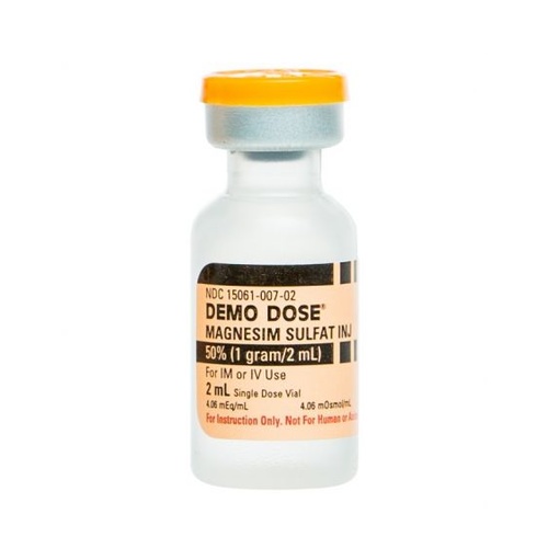 Demo Dose Magnesim Sulfat 50%