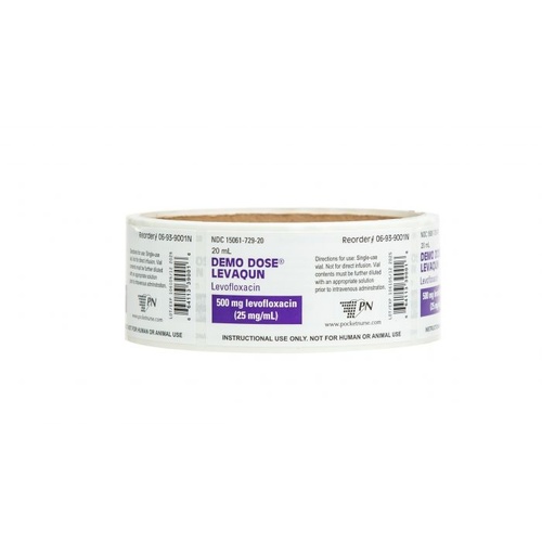Demo Dose Levaqun (Levofloxacn) 20 mL 25mg/mL
