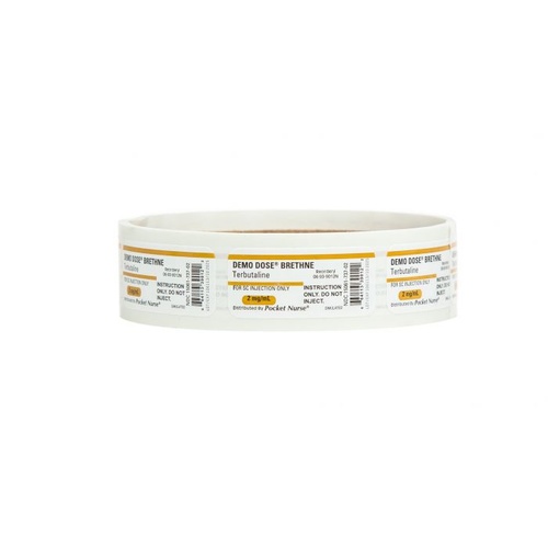 Demo Dose Brethne (Terbutalin) Mini Vial/ Ampule 1mg/mL