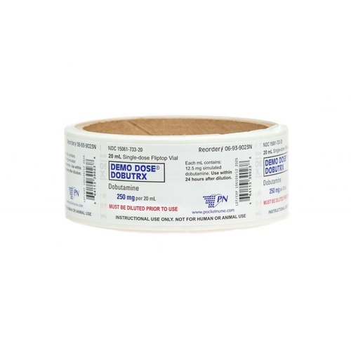 Demo Dose Dobutrx (DOBUTamin) 20ml vial 250mg/20mL
