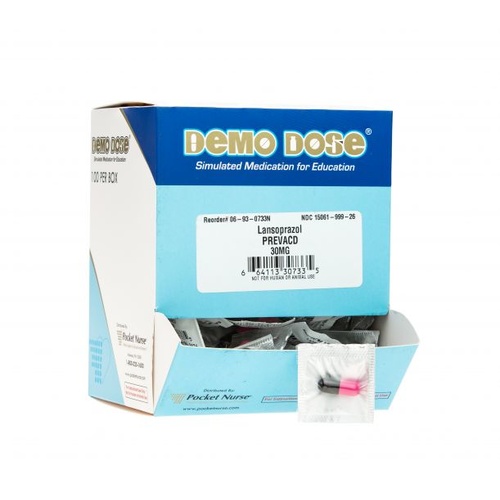 Demo Dose Lansoprazol (Prevacd) 30mg - 100 Pills/Box